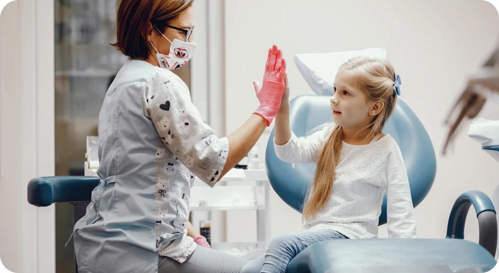 dentist and a kid