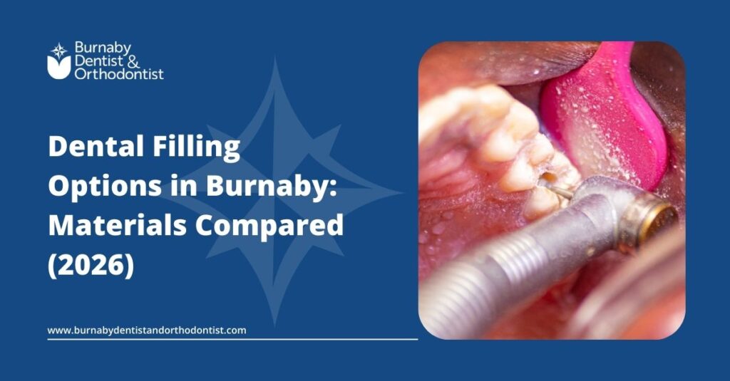 Close-up of a dentist removing decay and preparing a tooth for a filling