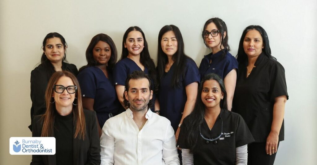 Burnaby Dentist & Orthodontist team of dentists and dental staff providing expert gum graft care and post-surgery support.