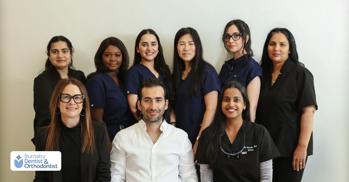 Burnaby Dentist & Orthodontist team of dentists and dental staff providing expert gum graft care and post-surgery support.