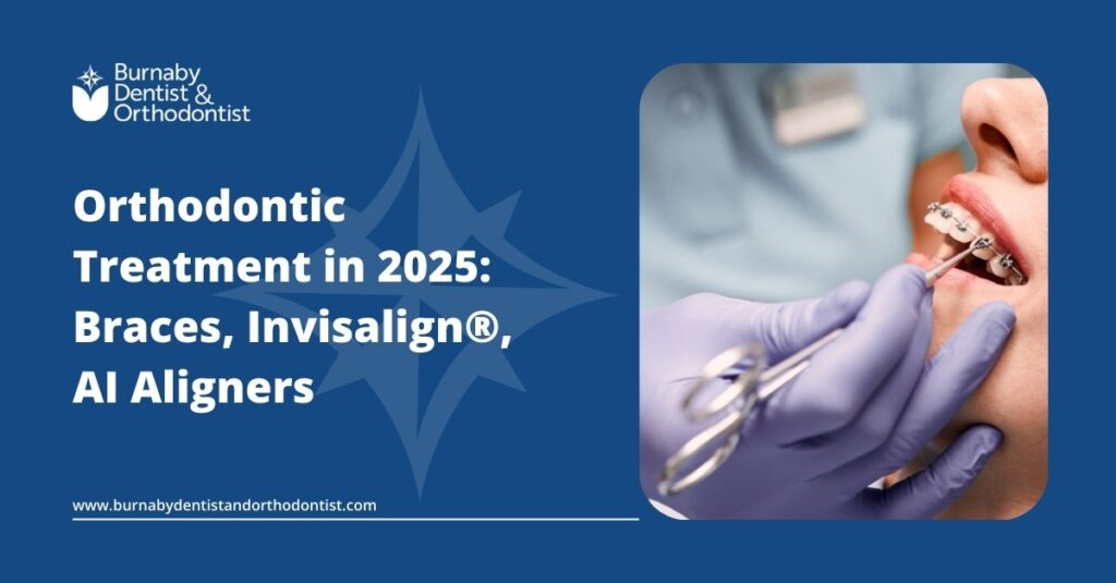 Orthodontic Treatment in 2025: Braces, Invisalign®, AI Aligners