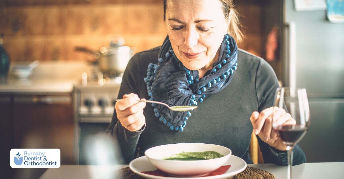 Importance of diet for healing after gum graft surgery