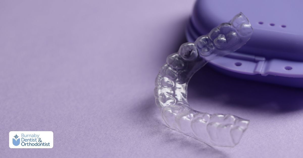 Clear orthodontic retainer in its case, showing why retainers matter after orthodontic treatment.
